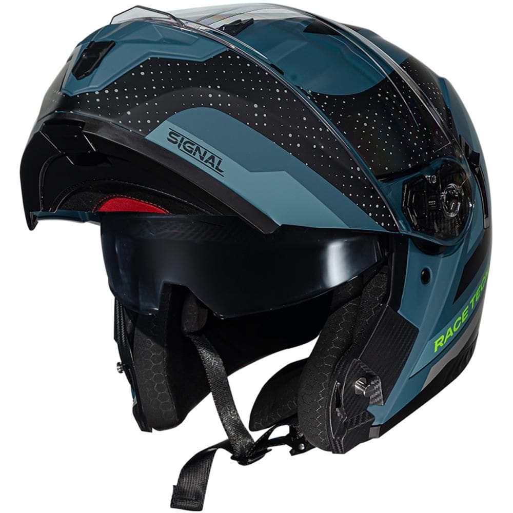 Capacete Race Tech Signal Gear Articulado