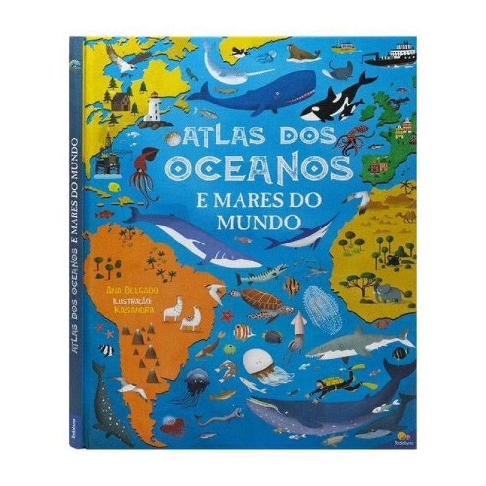 Atlas Dos Oceanos E Mares Do Mundo
