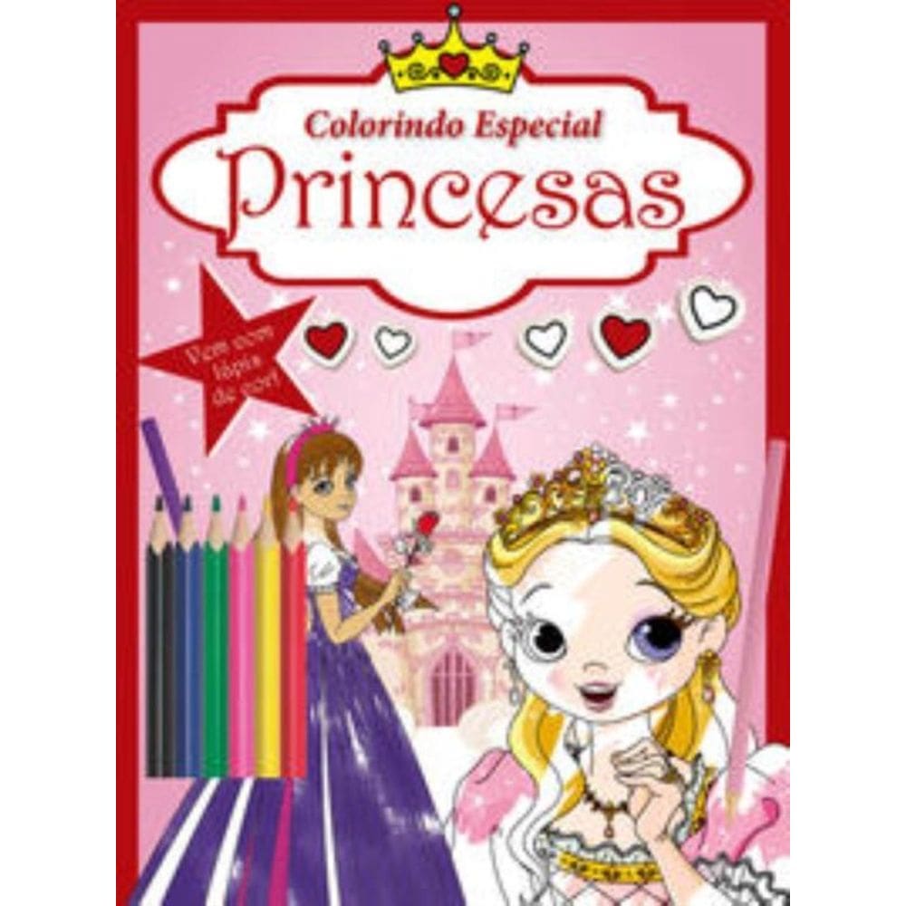 Princesas Colorindo Especial