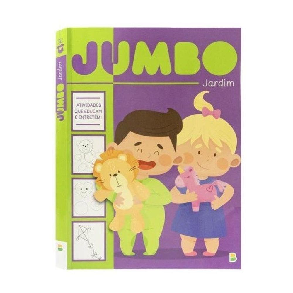 Jumbo Colorir & Atividades: Jardim