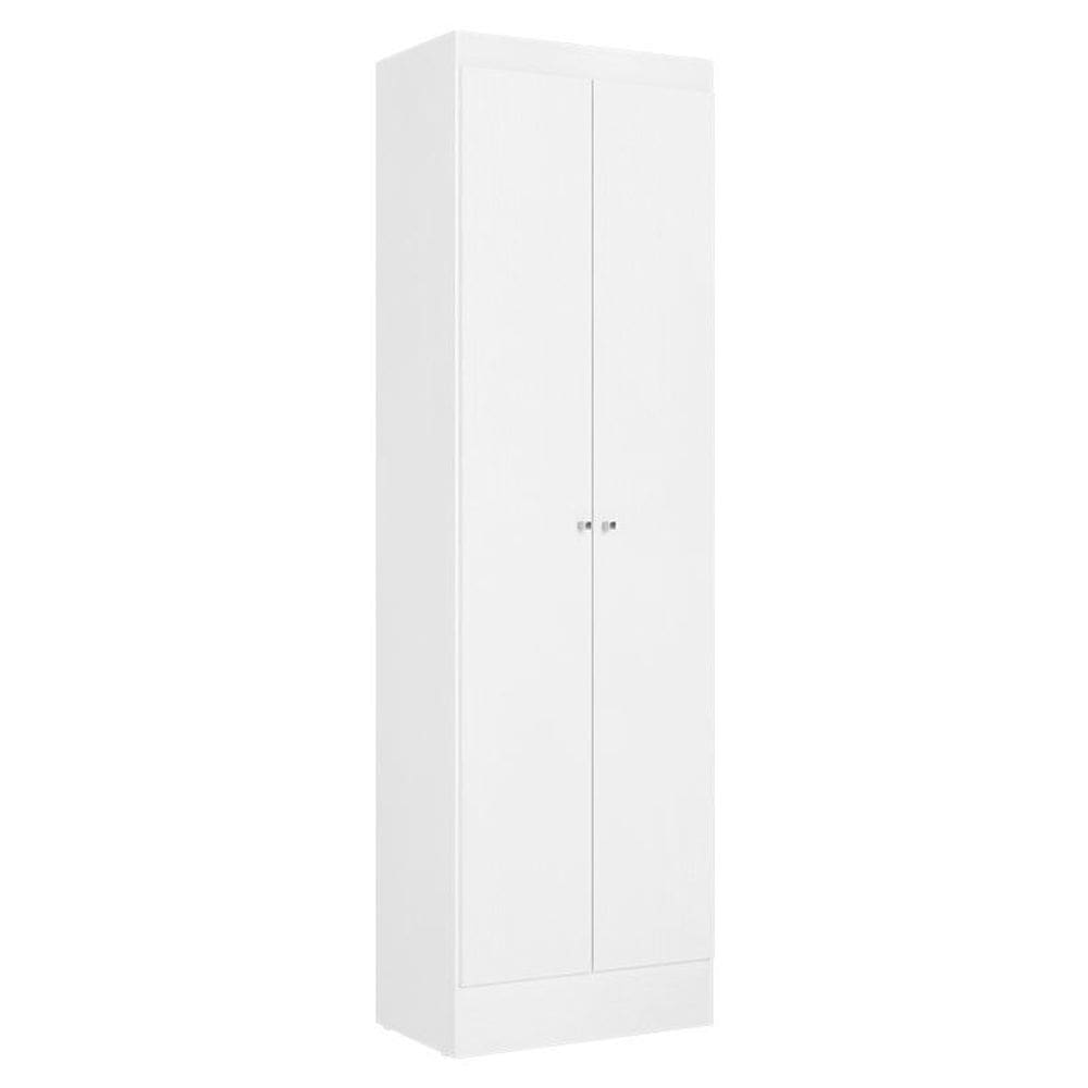 Armário Multiuso 2 Portas Space Branco Acetinado - THB
