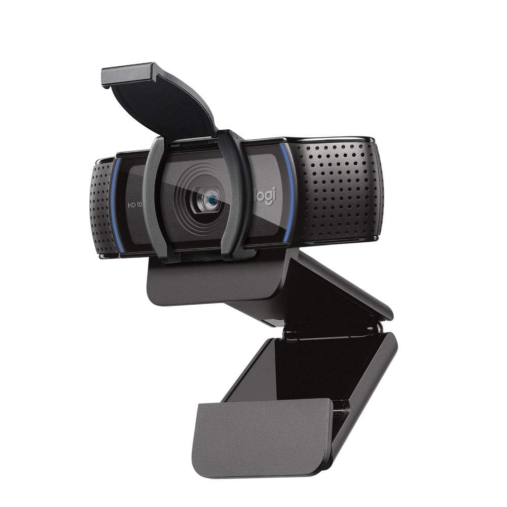 Webcam Logitech C920S HD Pro Full HD 1080p com obturador de privacidade