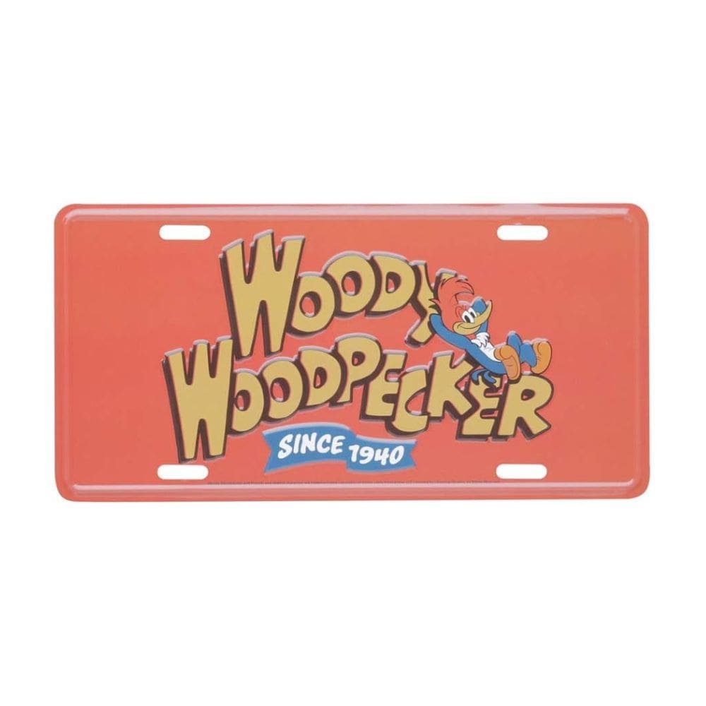 Placa Carro Aluminio Uvl Wp Since 1940 Fd Vermelho R.41675