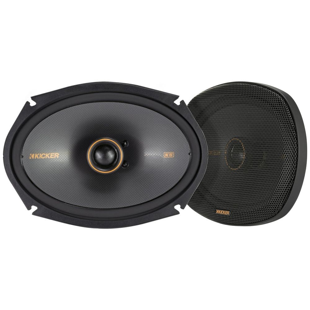 Alto-falantes coaxiais KICKER 51KSC6904 série KS 6x9 com tweeter de 1”