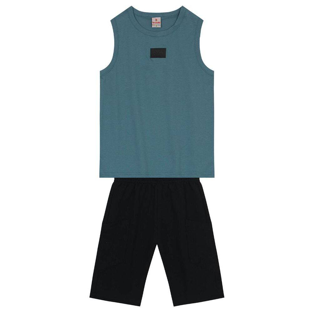 Conjunto infantil menino regata Brandili