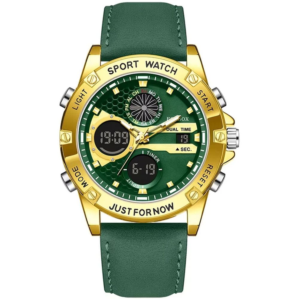 Relógio Digital Esportivo Quartzo Display Duplo Á prova D´agua