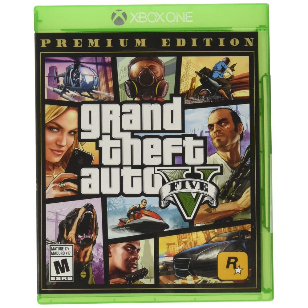 Jogo de Vídeo Microsoft Grand Theft Auto V Premium Online Xbox One