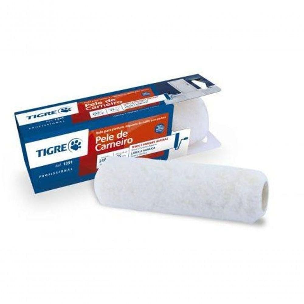 Rolo De Lã De Carneiro Premium 23cm - Tigre