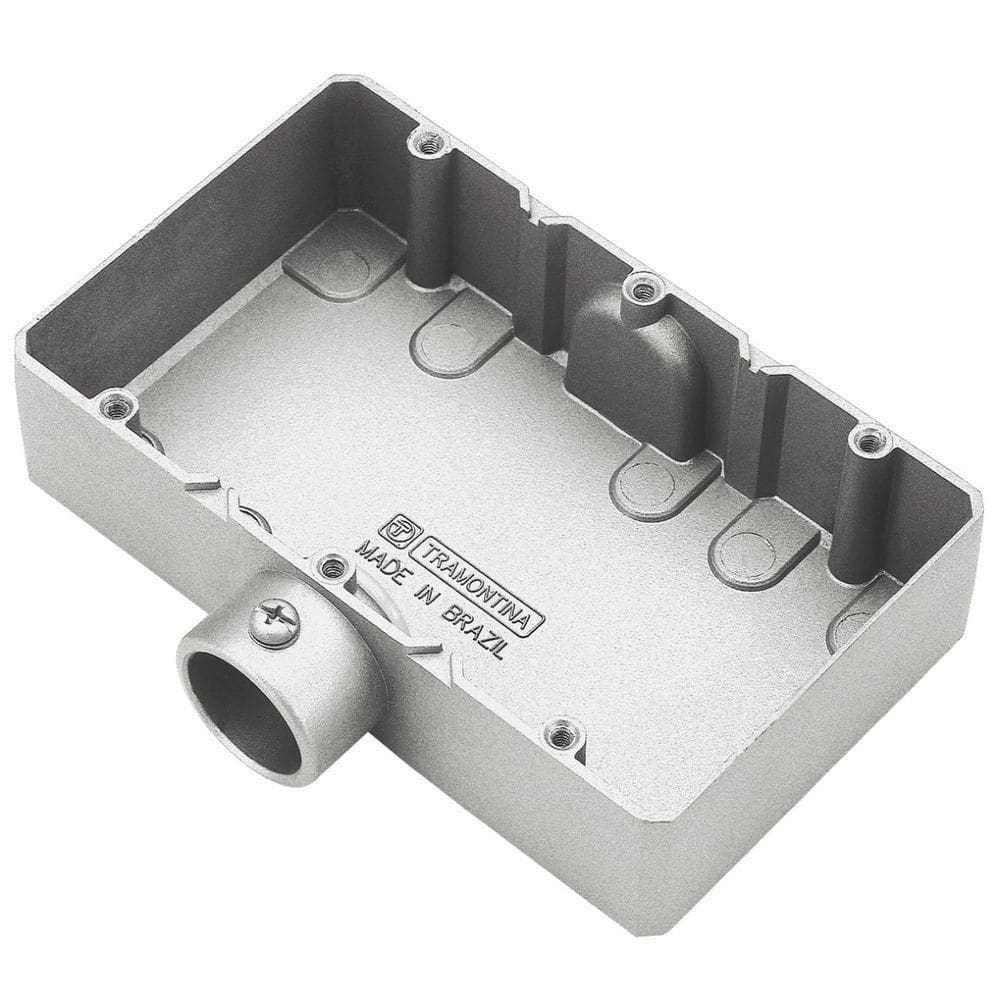 Condulete Triplo 3/4” Tipo ”et” - Sem Tampa / Sem Rosca / Sem Pintura Tramontina