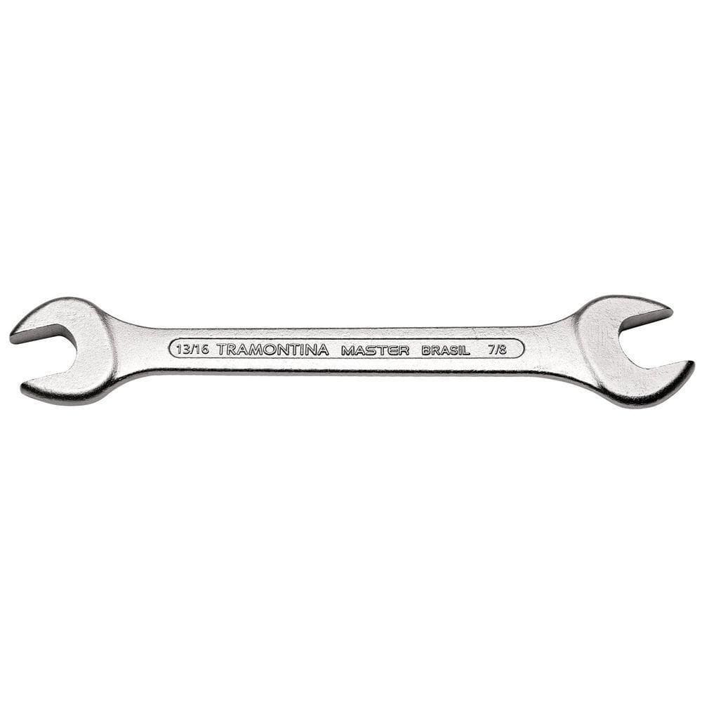 Chave Fixa 13/16x7/8” Tramontina Com Corpo Em Aço Especial Cromado Tramontina