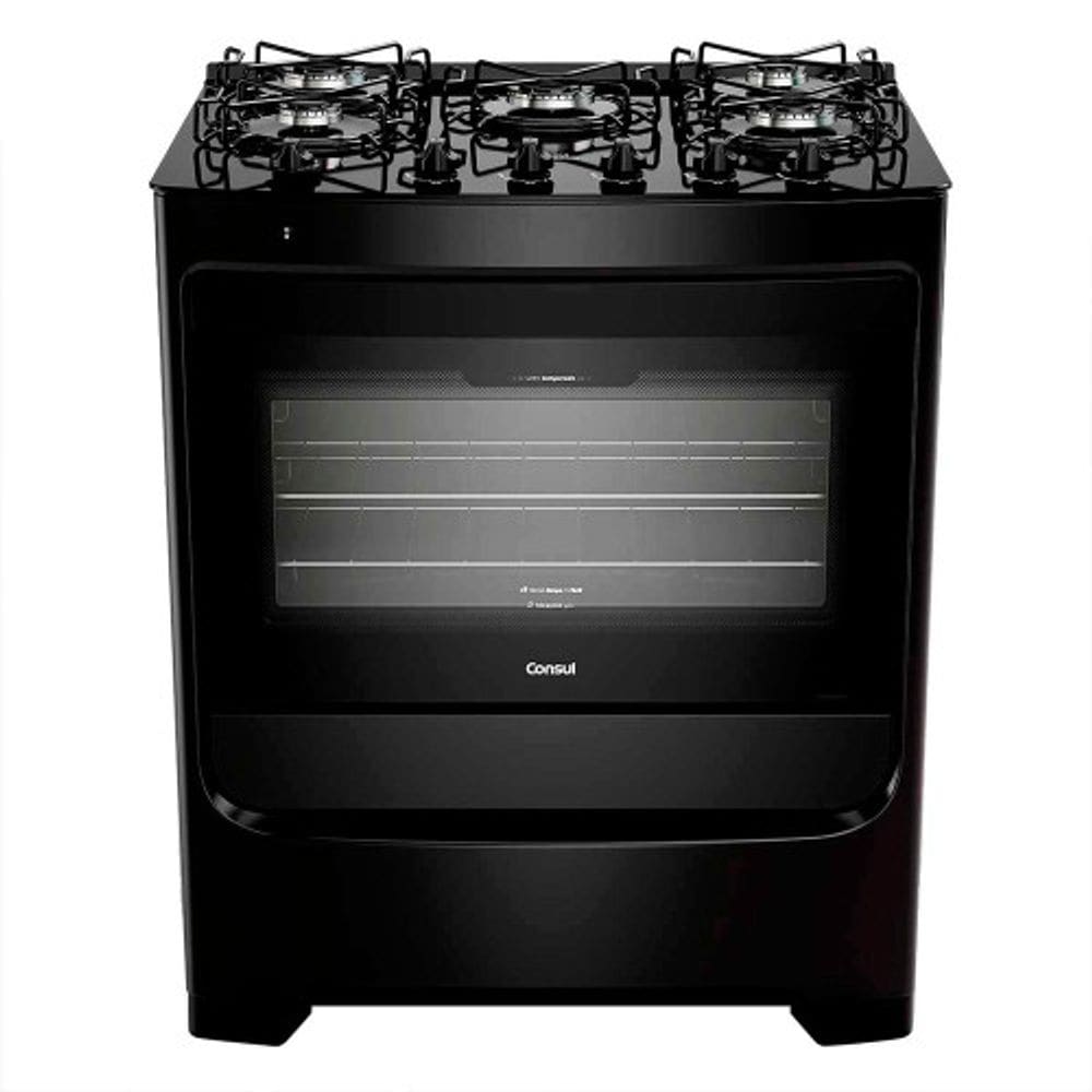 MP - Foga o Consul 5 Bocas CFS5VBE Preto com