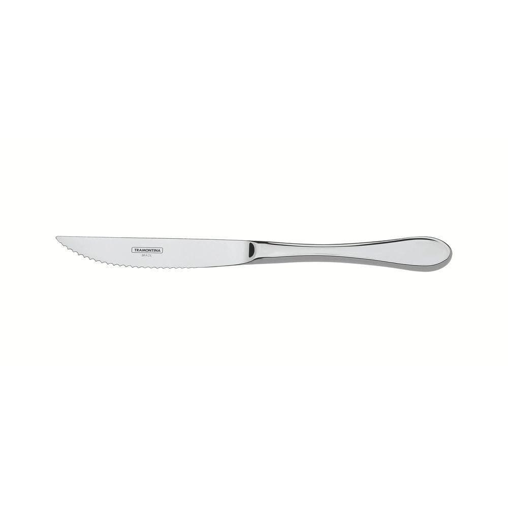 Faca Para Churrasco Tramontina Italy 9 Mm Em Aço Inox Forjado Tramontina