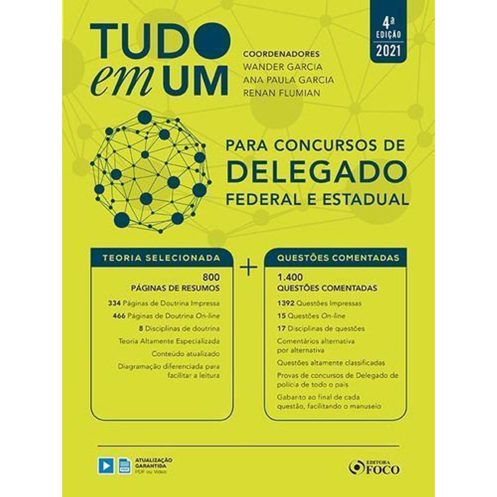 Tudo em Ump/concursos de Delegado Federal Estadual - 04Ed/21