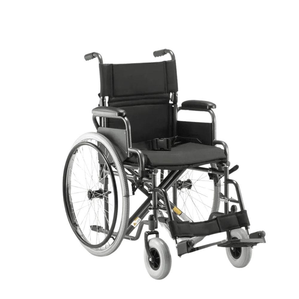 Cadeira De Rodas Aço Dobrável Adulto D400 Até 120kg Dellamed