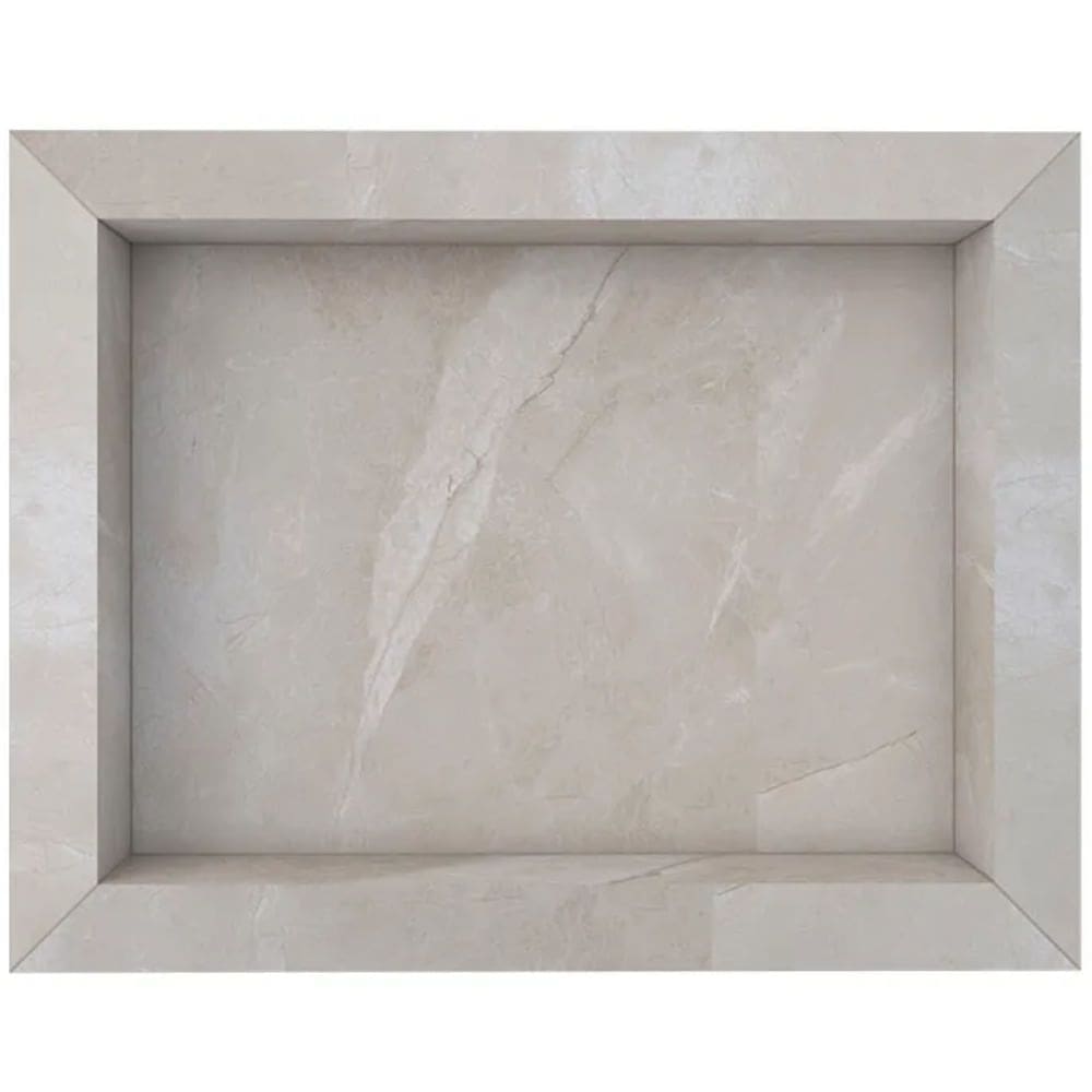 Nicho Diamante De Porcelanato 40x30cm Bege - P100337 - COZIMAX