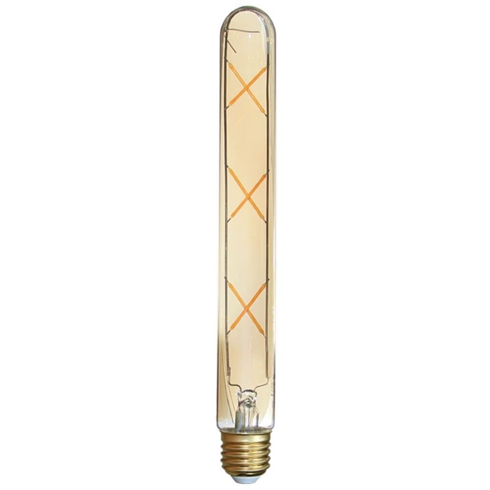 Lâmpada Vintage Led Tubo T300 Bivolt de 6 Watts e 2400K - 05330 - OUROLUX
