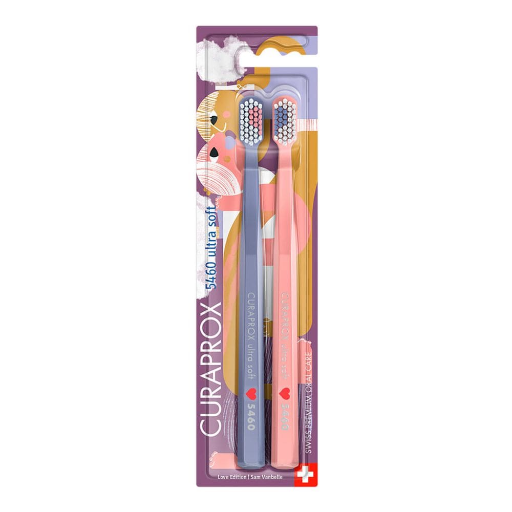 Escova Dental Curaprox 5460 Ultra Soft Cores com 2 Unidade