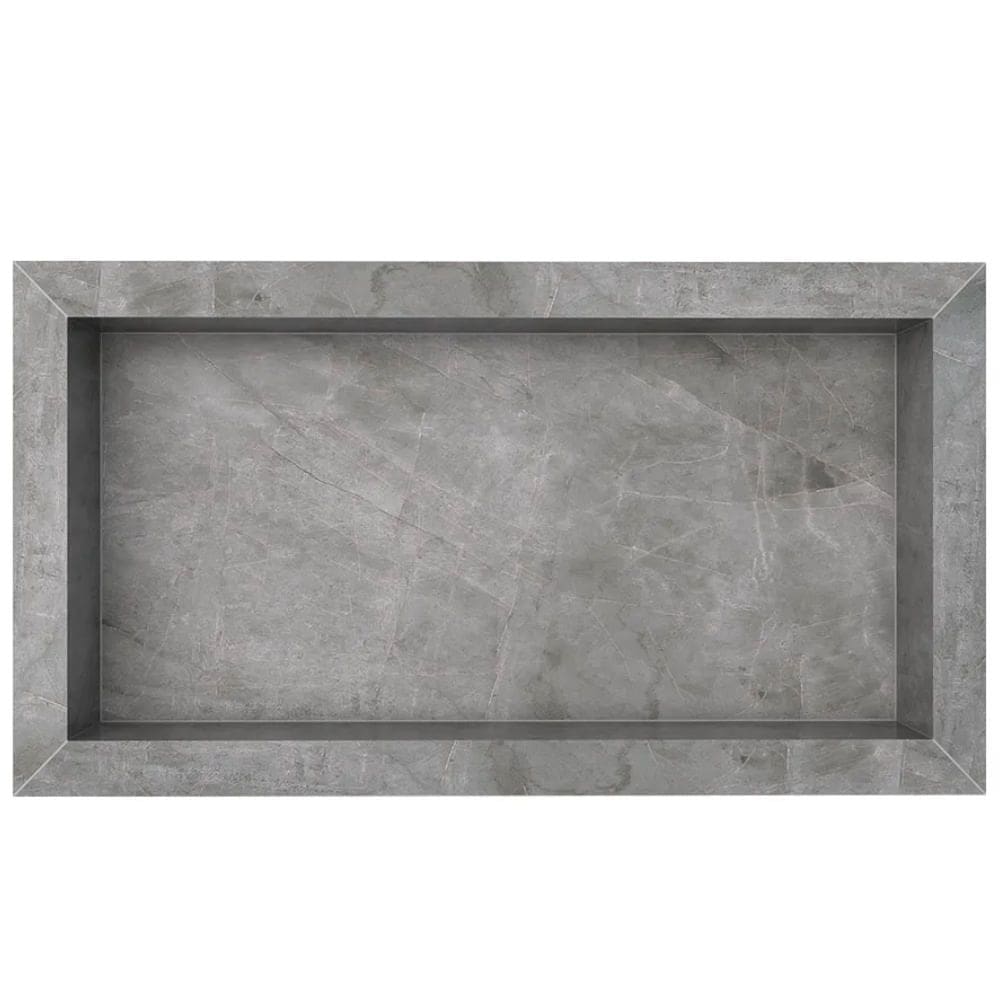 Nicho Diamante Em Porcelanato 60x30cm Cinza - P100342 - COZIMAX