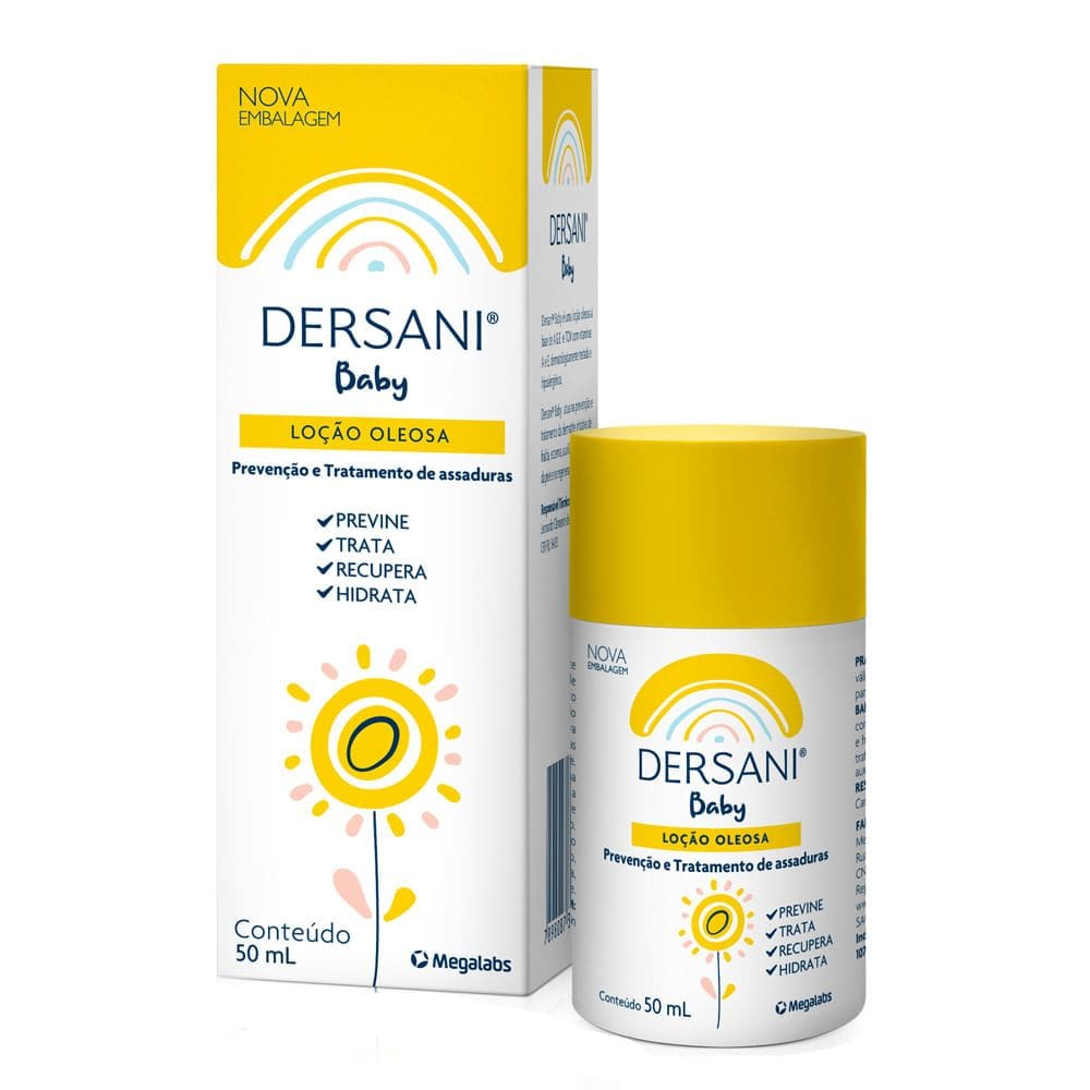 Dersani Baby Loção Oleosa Infantil 50ml