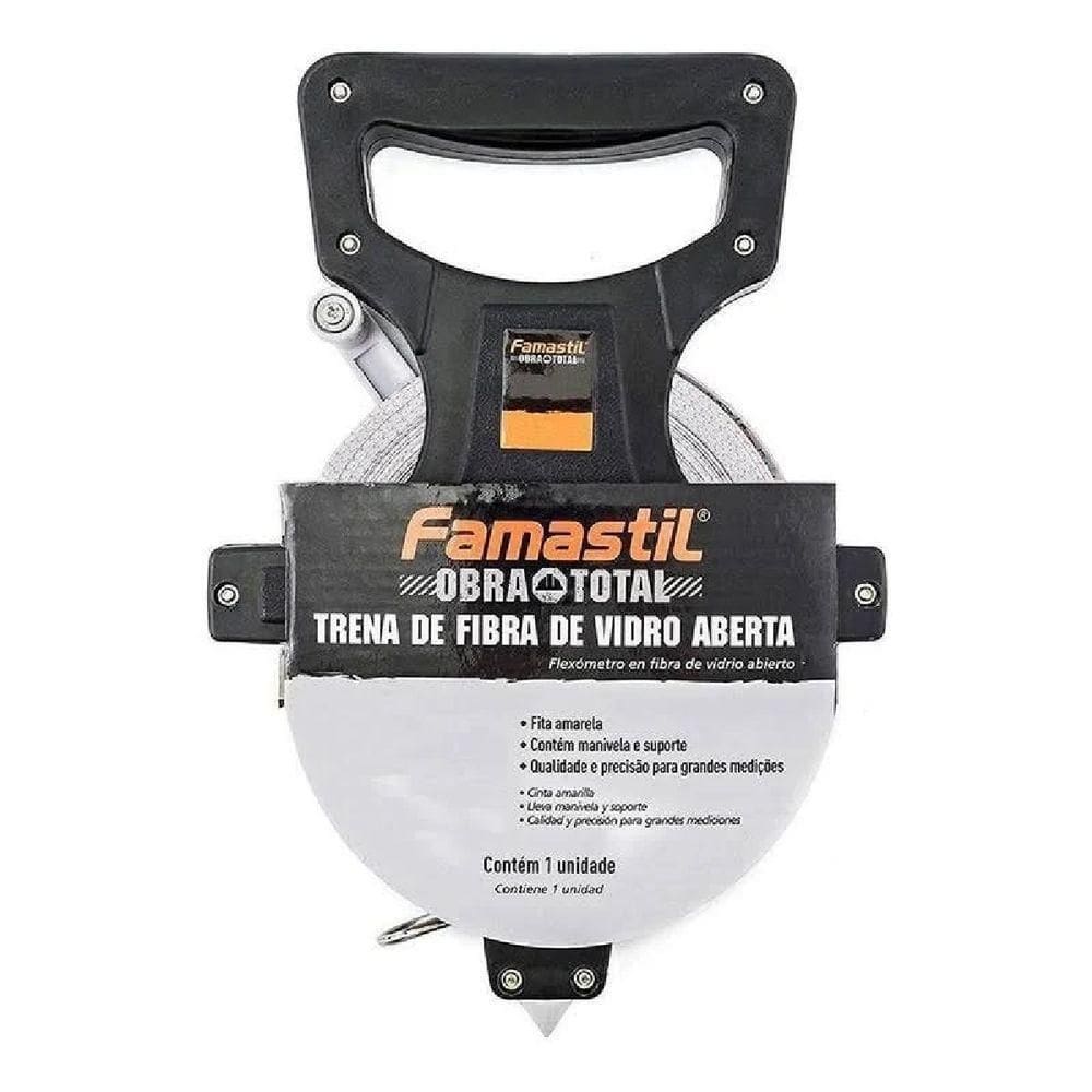Trena De Fibra De Vidro 50 M X 13 Mm Aberta Famastil