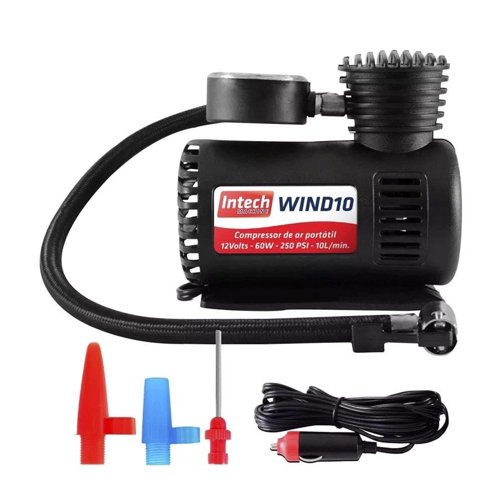Compressor de Ar Intech Machine 12v WIND10