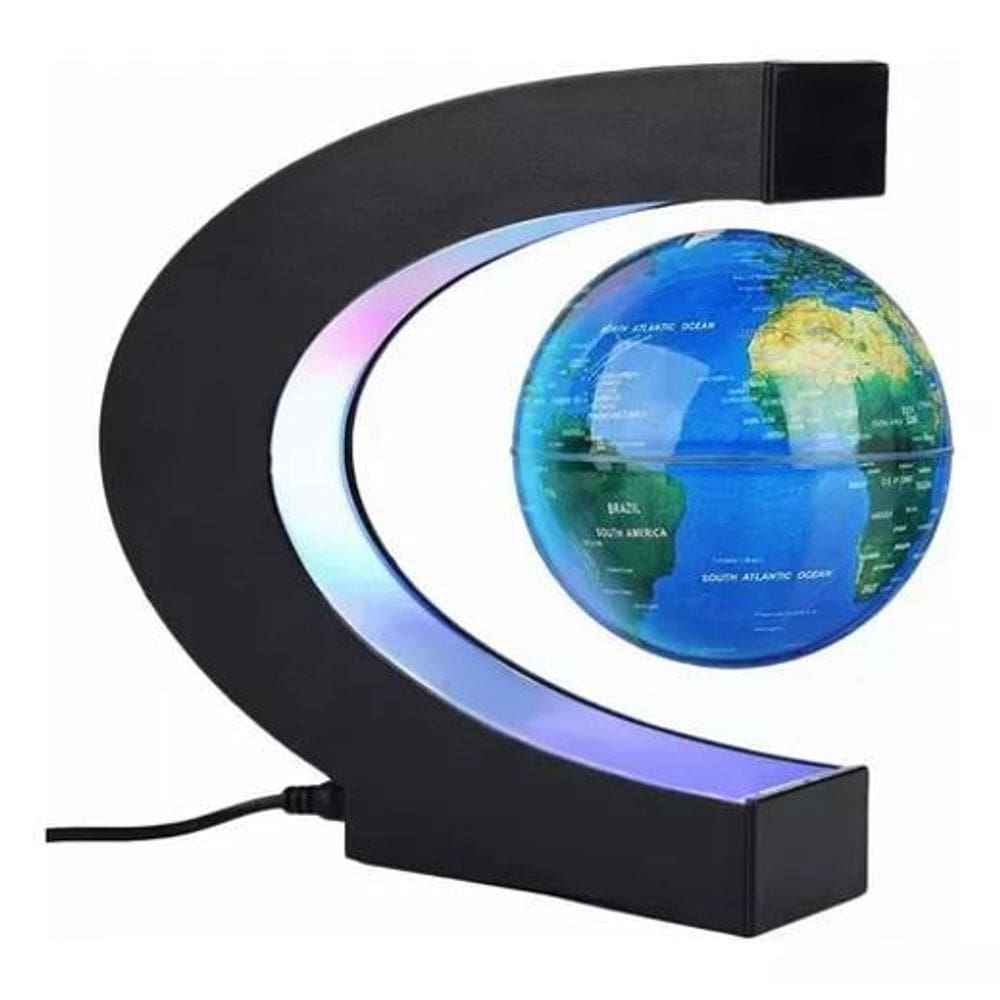 Globo Terrestre Flutuante Magnético Word Mapa Do Mundo