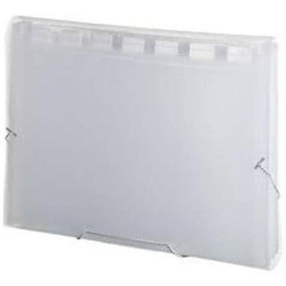 Pasta Plascony Sanfonada Grande 31 Divisórias Cristal Sge-31