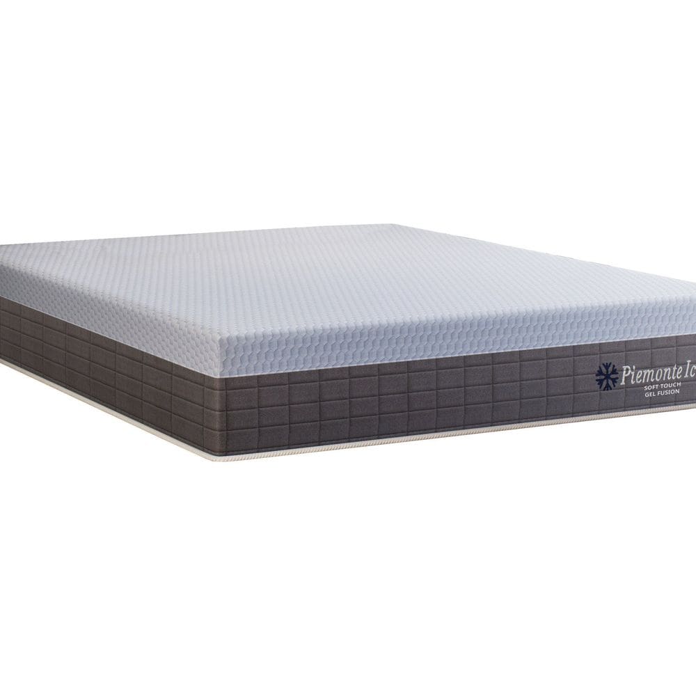 Colchão Casal Molas Molas ensacadas Ensacadas Piemonte Ice 32cm X 138cm Line Premier Orthoflex Cinza /Branco