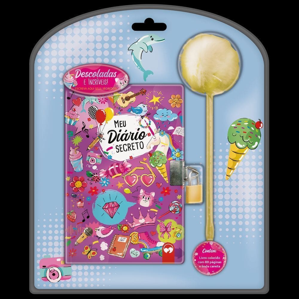 Livro Diário Pompom - Descoladas e Incríveis