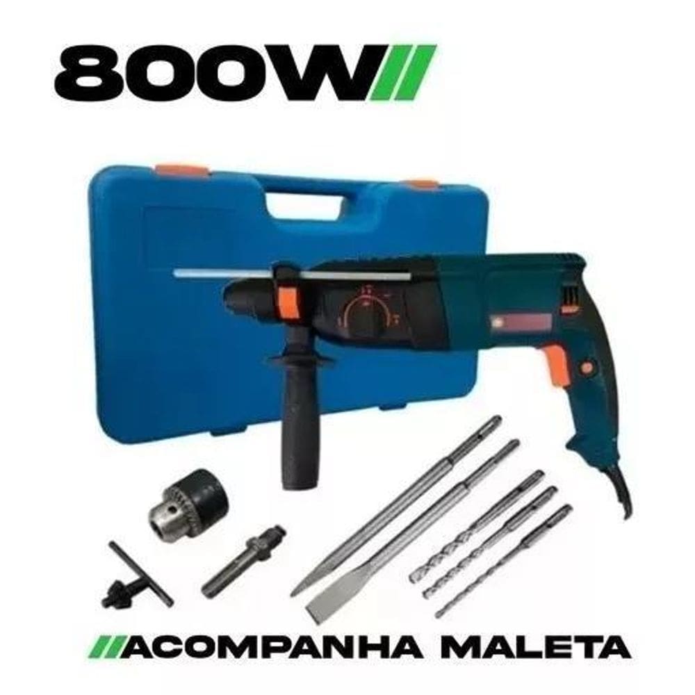 Furadeira De Impacto Reversível 800W 220V