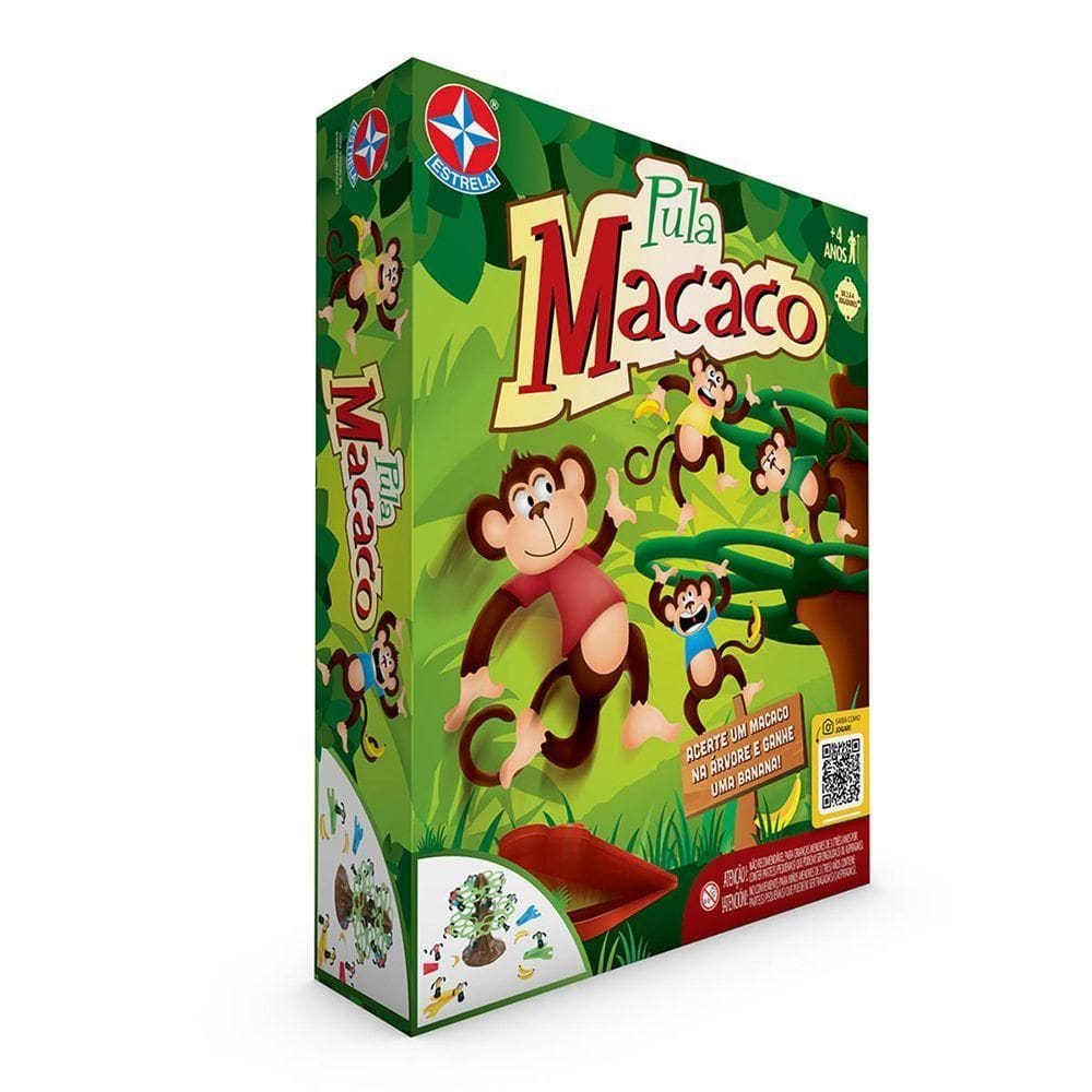 Jogo Pula Macaco - Brinquedos Estrela