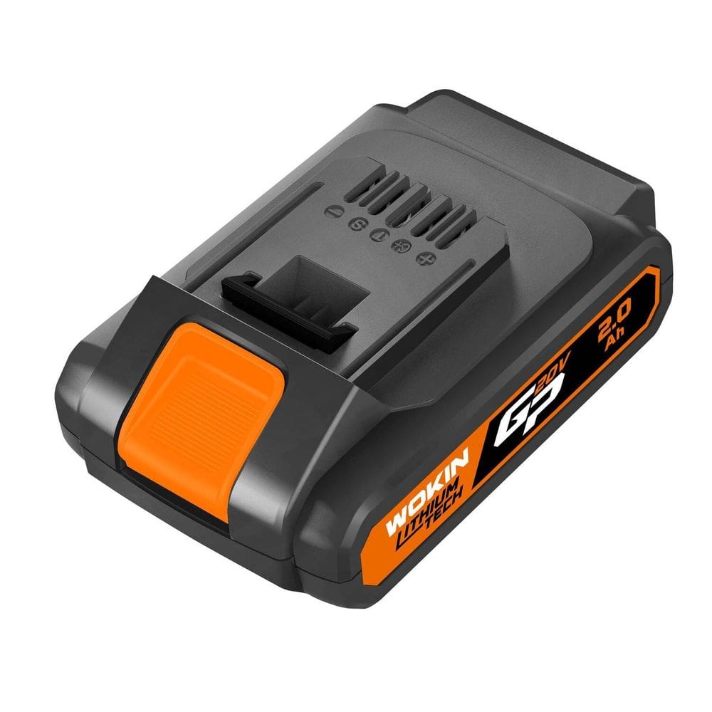 Bateria de Lítio de Plástico e Metal 20v 2.0ah Wokin