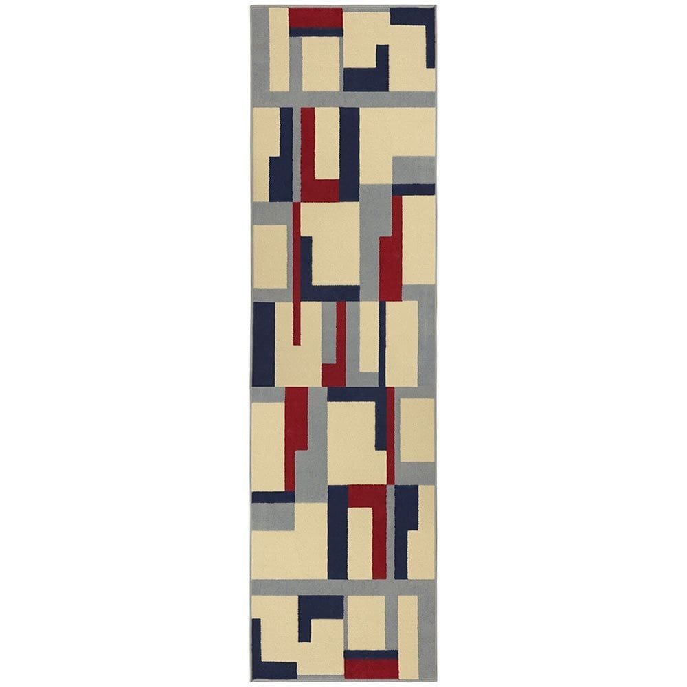 Tapete 50x180cm Adana Tapetes São Carlos Mondrian