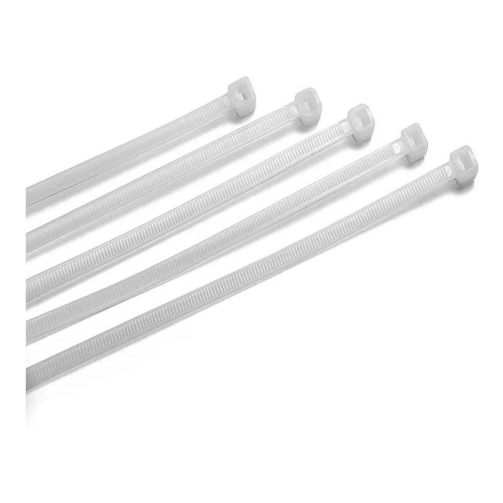 3X Abraçadeira Em Nylon 200Mm X 4,8Mm 100 Unidades Cor Branc