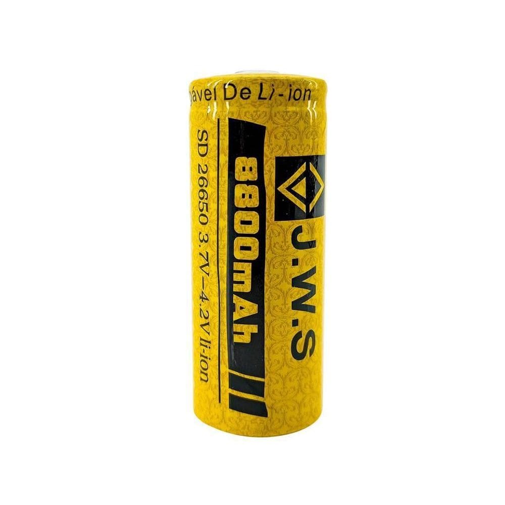 Bateria 26650 3,7V 8800Mah Lanterna Jyx Hy Jws Taue E1 E2