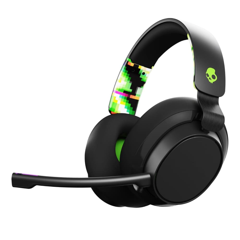 Headset Gamer Skullcandy SLYR Com Fio Xbox Ps5 Pc Verde