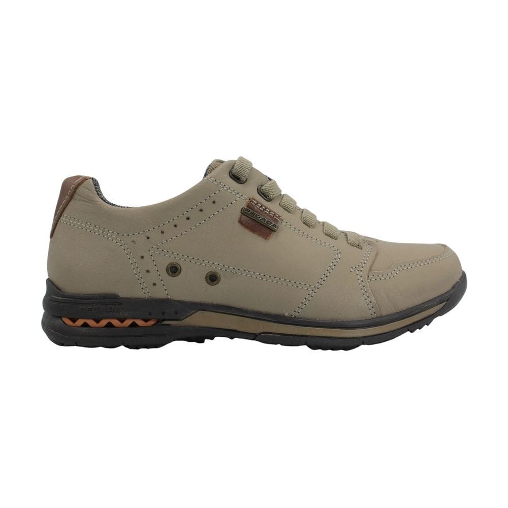 Sapatênis Masculino Pegada Jeans Areia/Conhaque