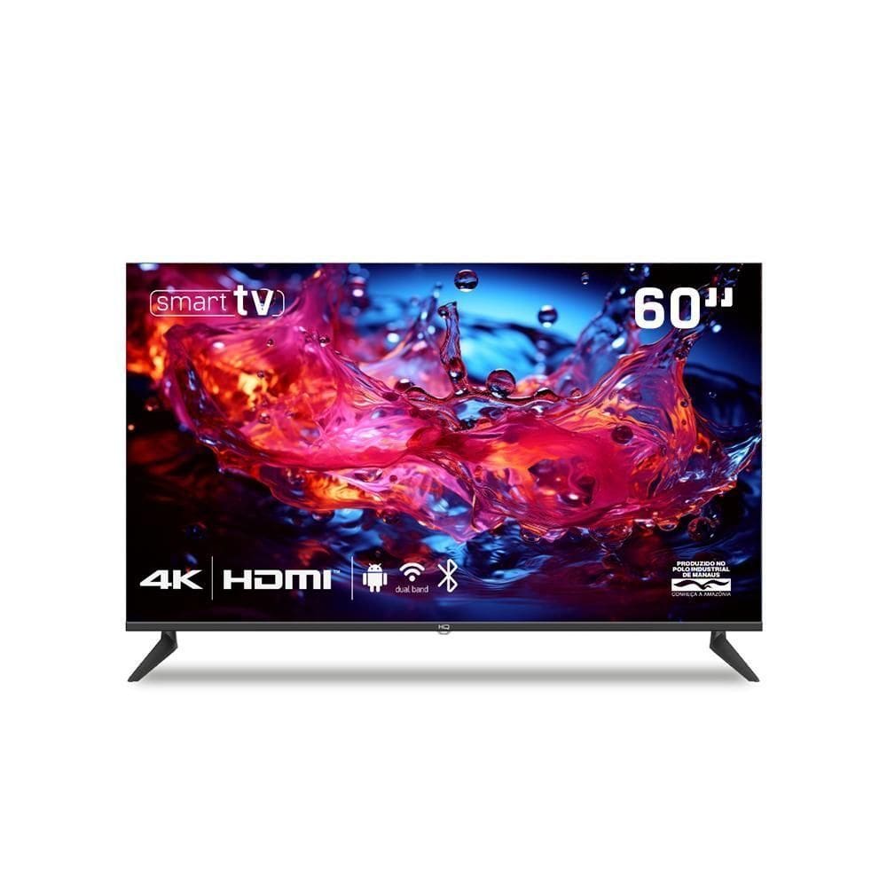Smart Hq 60 4k Tela Sem Bordas Design Slim Hqs60nkhm