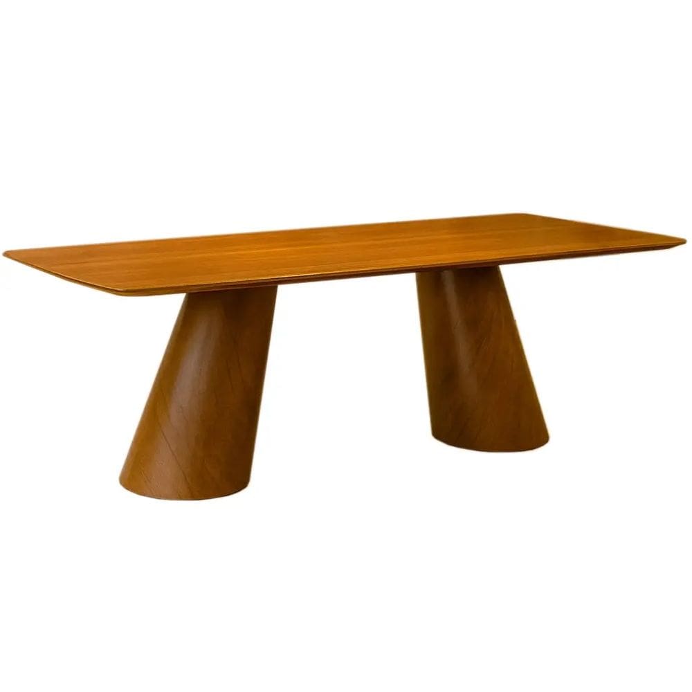 Mesa Santorini 240x120cm Minas Plac Cor Cinamomo
