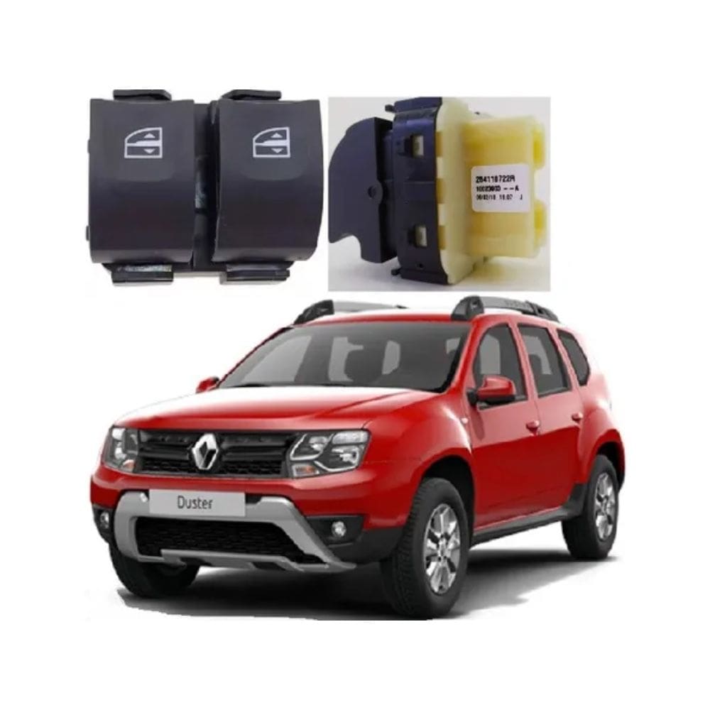 Botão Vidro Elétrico Duster 2016 Lado Motorista 254118722r