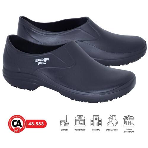 Sapato Antiderrapante Profissional Spider Pro Enfermagem Extra