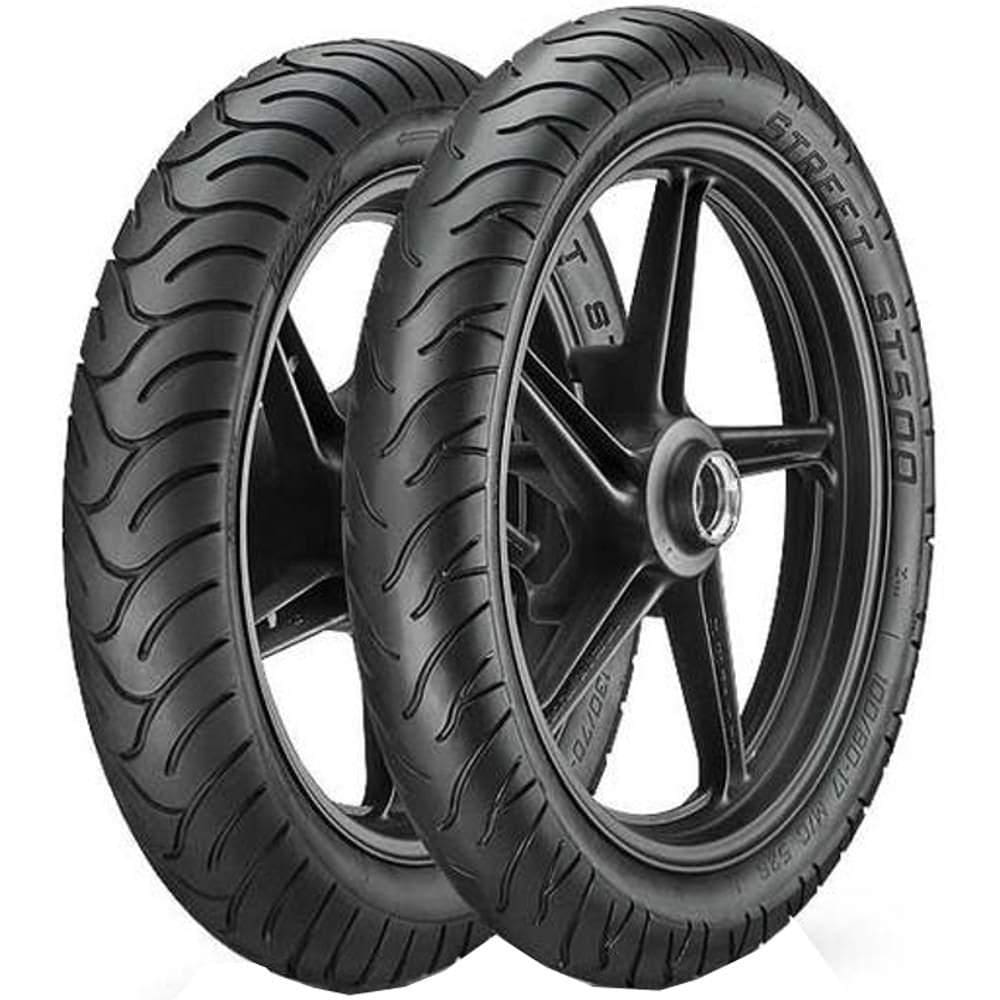 Par Pneu Twister Fazer Cb300 140/70-17 + 110/70-17 St500 Vipal