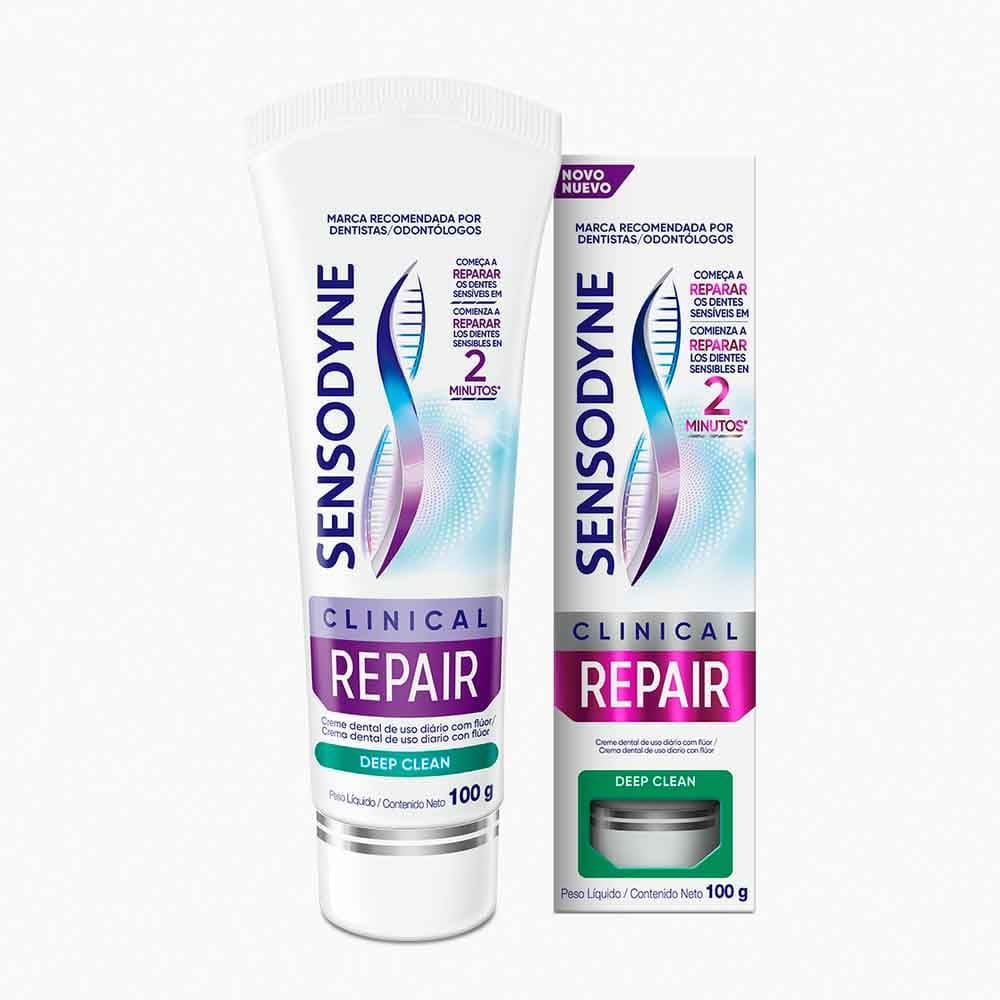 Creme Dental Deep Clean Clinical Repair 100g