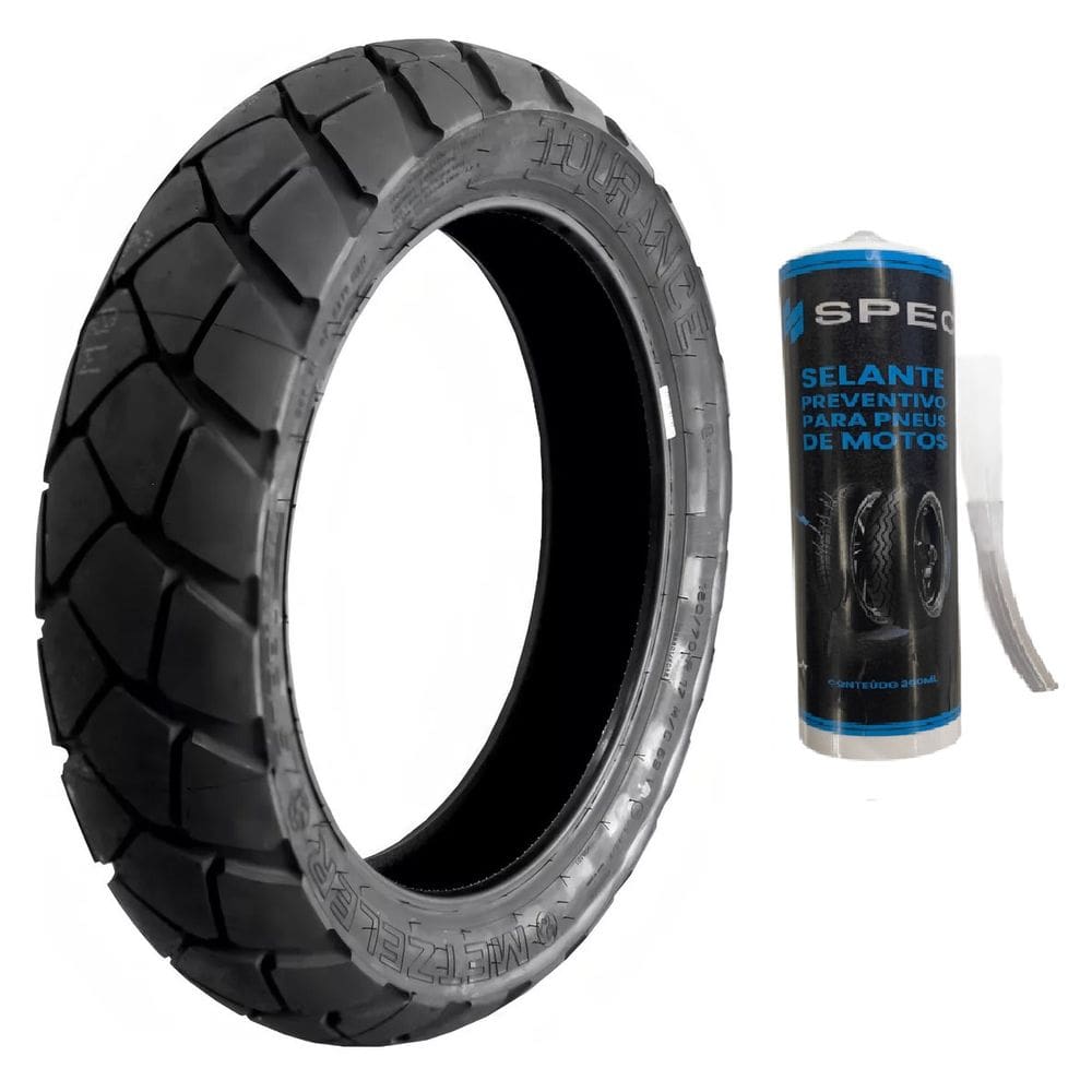Pneu Traseiro 150/70R-17 69V Metzeler Tourance Uso Sem Camara + Reparo Tapa Furo
