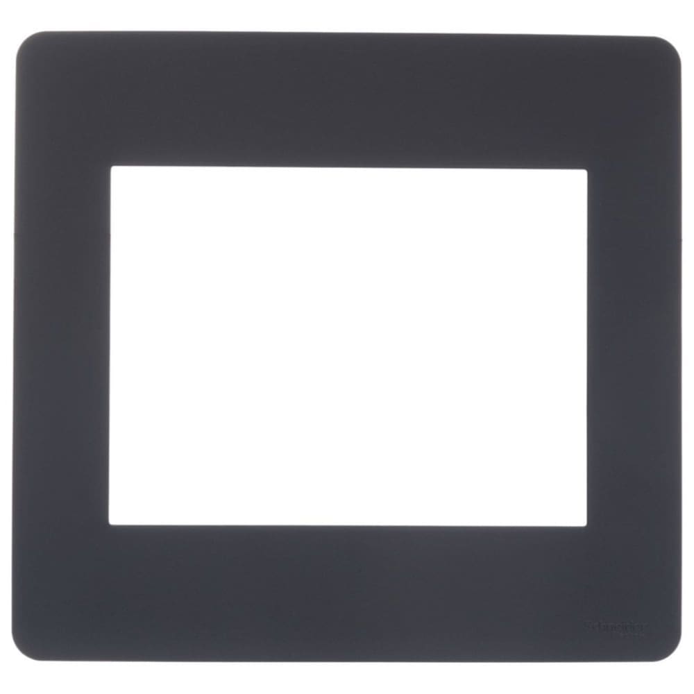Placa 4x4 6 Postos Stellar Black Orion - S730203294 - SCHNEIDER