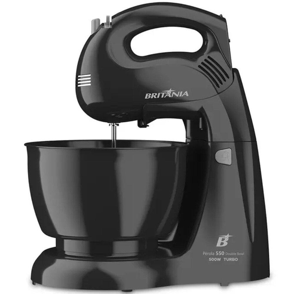 Batedeira Britânia Perola 550P Turbo Double Bow 500W 4 Velocidades
