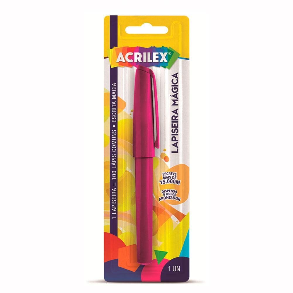 Lapiseira mágica 5.3mm Rosa - Acrilex