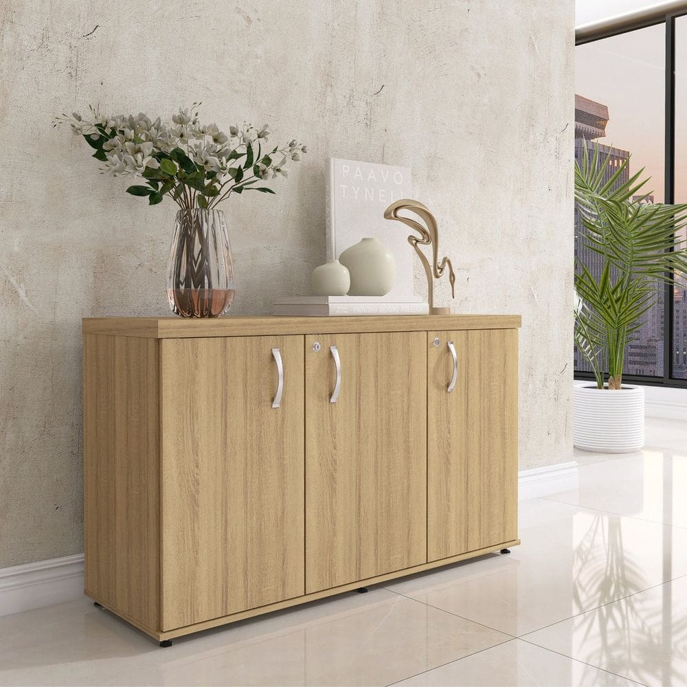Armário 3 Portas Pivotante Credenza Samba