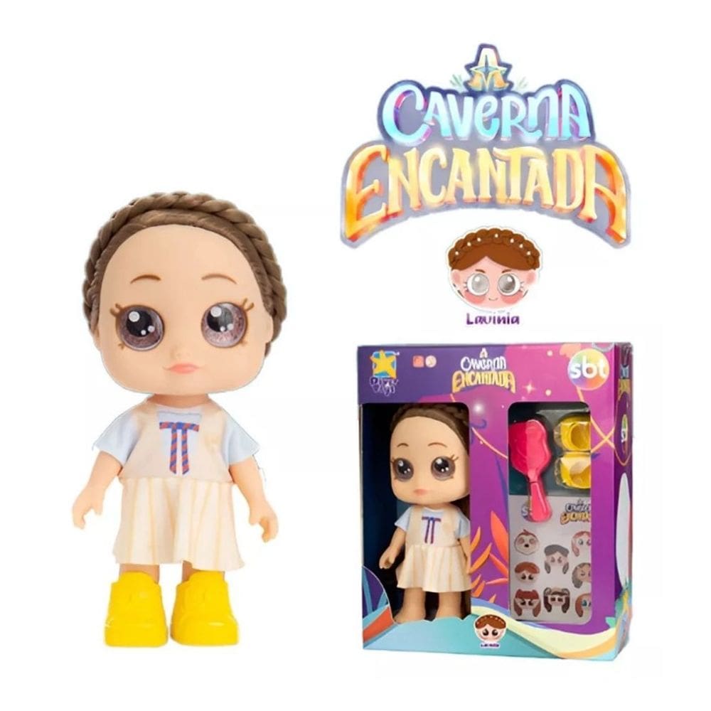 Boneca Lavínia A Caverna Encantada SBT - DiverToys