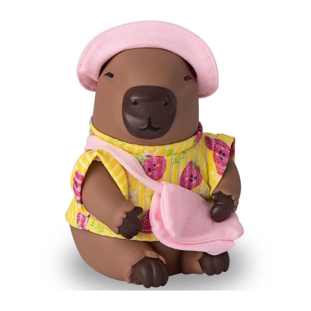 Boneca Capivara Menina com Sueter - Diver Toys